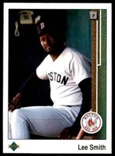 1989 Upper Deck Lee Smith Boston Red Sox #521