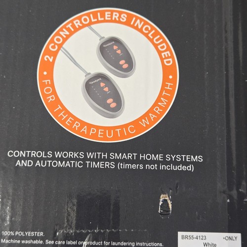 Beautyrest Heated Queen Size Mattress Pad Scotchgard, Dual Controller’s - 第 5/5 張圖片