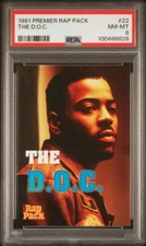1991 Premier Rap Pack Series The D.O.C. #22 PSA 8