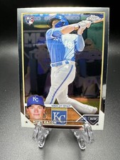 2023 Topps Chrome #96 Nate Eaton RC Royals  Baseball Card 