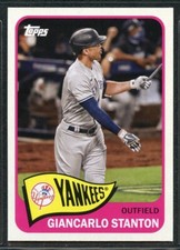 2021 Topps 1965 Redux Baseball - #T65-34 - Giancarlo Stanton - New York Yankees