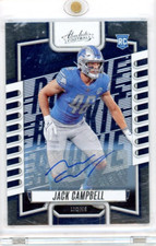 2023 Panini Absolute RC Jack Campbell Auto #154 Football Card