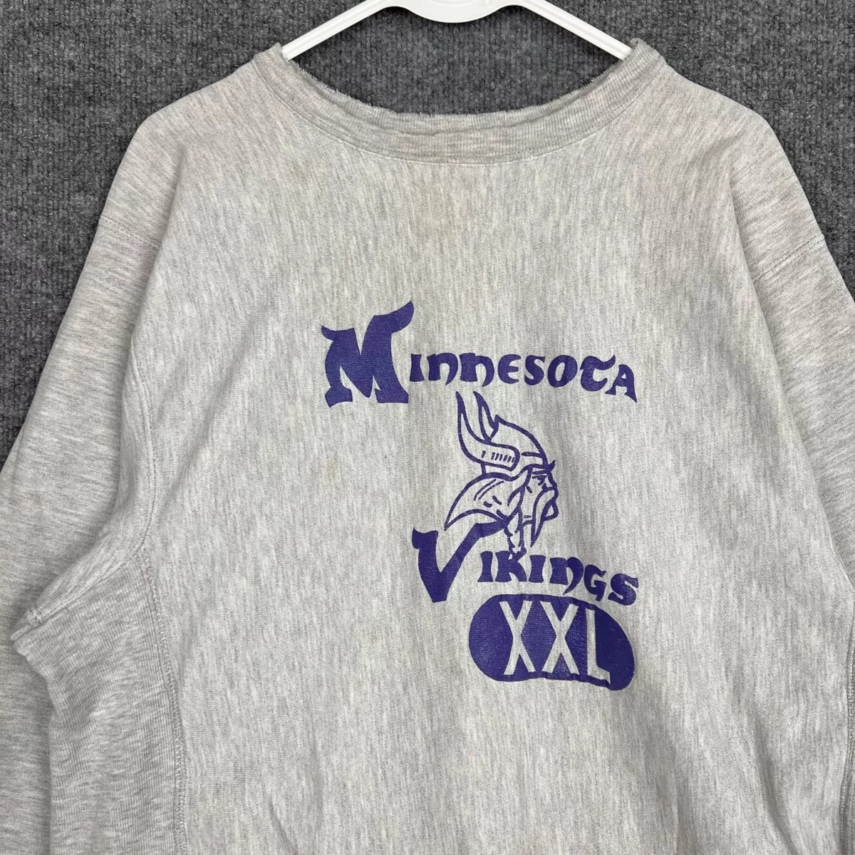 Throwback vikings sweatshirt 2025