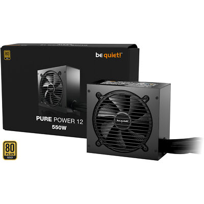 be quiet! Pure Power 12 550W, PC-Netzteil, schwarz