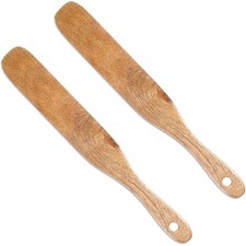 Wooden Spatula for Sourdough Starter 2Pcs Reusable Sourdough Tools NonStick