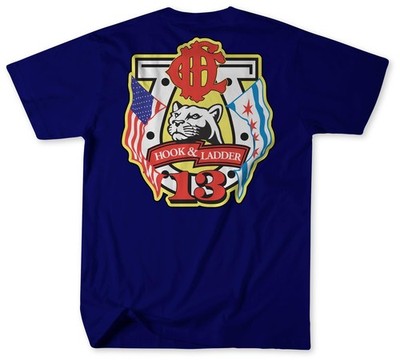 Unofficial Chicago Fire Department Firehouse 106 Hook and Ladder Shirt