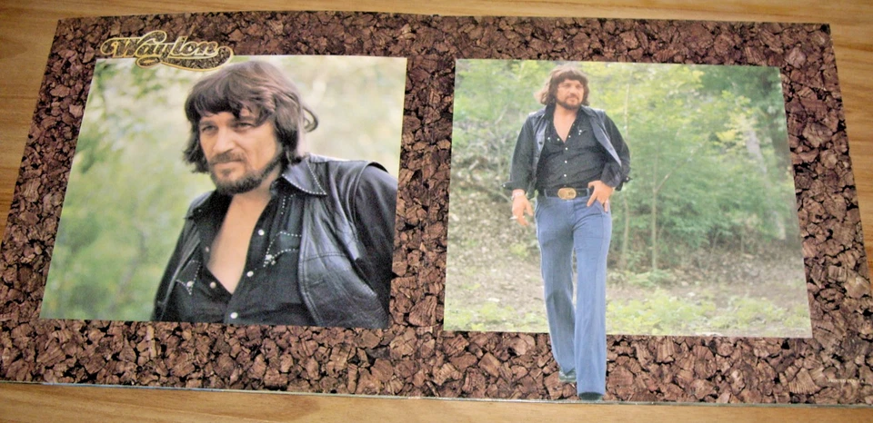 WAYLON JENNINGS *USA G/fold 12'' LP ' ARE YOU READY FOR THE COUNTRY ' 1976 EXC - Image 2 of 3