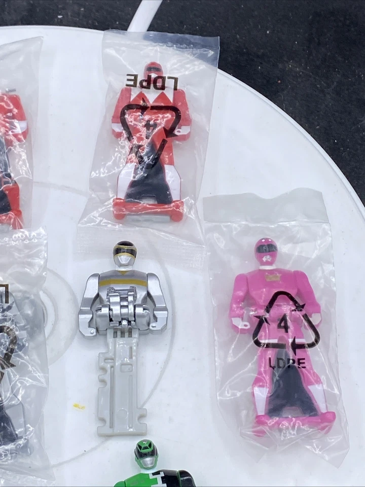 Bandai Power Rangers Super Megaforce Deluxe Legendary Key ¡Lote de 10! Foto 3 de 4