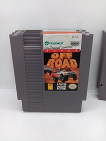 NES Nintendo 4 Game Lot. Tested. Off Road, Track & Field 2,Kung Fu,Jordan V Bird