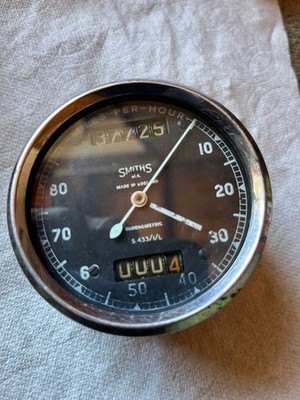 Smiths Chronometric Speedometer S. 433/1/L AJS Norton BSA Triumph