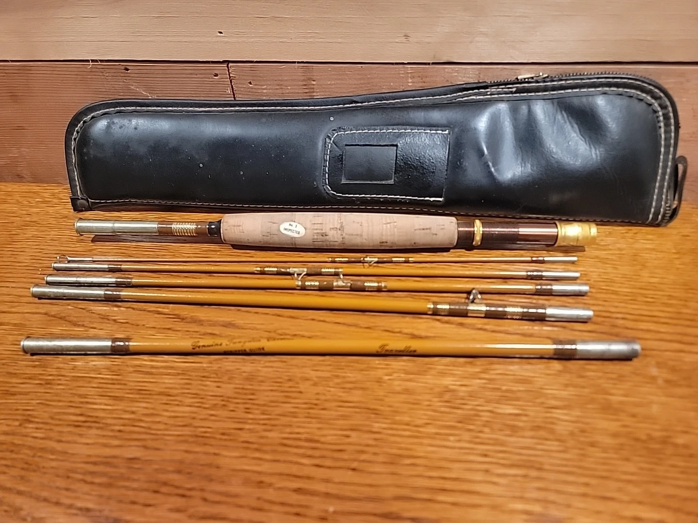 Vintage USA True Temper Traveller 250T Camp Pack 6 Piece 7' Fishing Rod