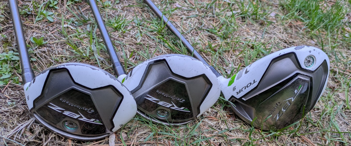 TaylorMade RBZ Fairway Wood Set 3-Wood, 5 wood, and driver Flex (S