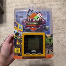Cube World - Block Bash - Radica - New - 2007 Sealed Handheld Electronic Game Cube World - Block Bash - Radica - New - 2007 Sealed Handheld Electronic Game