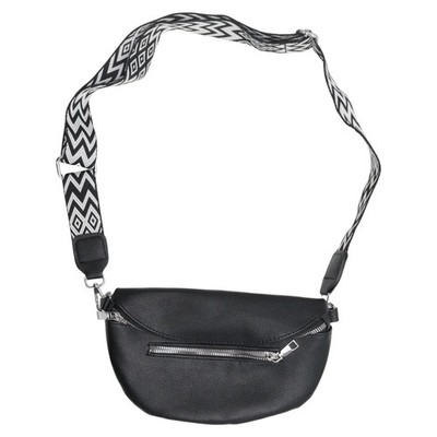 Gürteltasche, Unisex (Erwachsene), Schwarz/Weiß, 25, 2, 16 cm #dMt