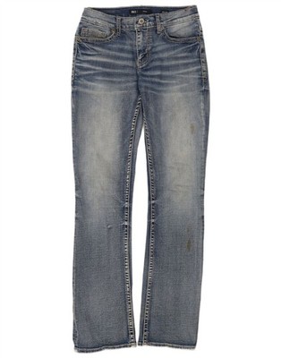 BKE Damen Aiden Bootcut Jeans W29 L34 blau Baumwolle CT04