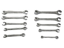 Craftsman Professional K 42099 Metric Sae 10pc Flare Nut Line Wrench Set - Usa