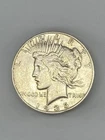 1935 Silver Peace Dollar Coin.