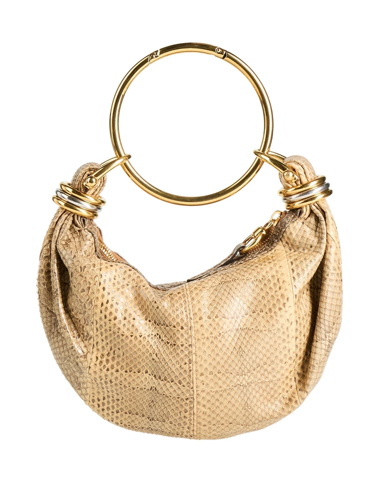 Chlo - Women - Leather Hobo bag - Sand 286190₽