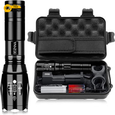 LED Rechargeable Torch Super Bright 2000L L2 CREE Flashlight 5 Modes Waterproof