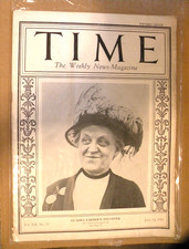 1926 Time June 14  Vol. VII, No. 24 - Dime Store and Ford Profits are High