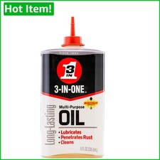 Multi-Purpose Oil - 8 OZ Squeeze Bottle for Efficient Lubrication Maintenance