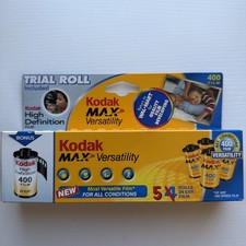 Kodak Max Versatility 400 Film 35 MM, 5 Rolls Exp. 2008