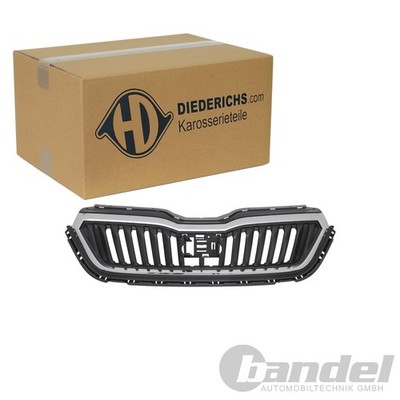 DIEDERICHS KÜHLERGRILL CHROM/SCHWARZ passend für SKODA SCALA | 7826040