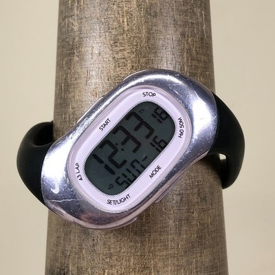 Nike Triax Mia Women D528438 Sport Black Rubber Quartz Digital