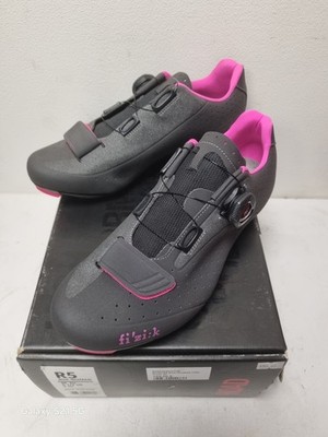FIZIK R5BOA WOMAN Rennradschuhe anthrazit/neonpink Gr. 40