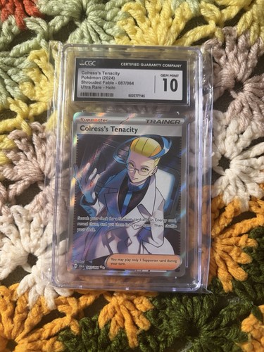 Colress's Tenacity graded CGC 10 for sale on eBay