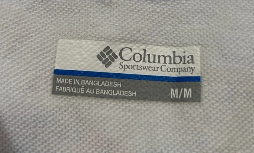 Camiseta deportiva Columbia para mujer mediana tie dye recortada manga corta colorida Foto 2 de 4