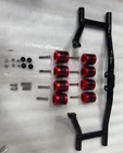 OS&D Advanblack Black ProTek Front Performance High Way Peg Two Step Crash Bar