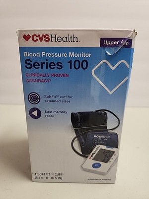 Blood Pressure Monitor CVS Health Series 100 Upper Arm Softfit Cuff