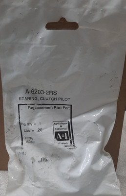 A&I Prod. Replaces A-6203-2RS-I Bearing. BALL; 6200 SERIES