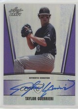 2011 Leaf Metal Draft Purple Prismatic 15/25 Taylor Guerrieri #AU-TG1 Auto 0af