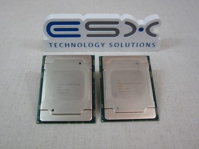 Pair (2) Intel Xeon 8-Core Silver 4108 @ 1.8GHz 11MB 85W Processor SR3GJ CPU