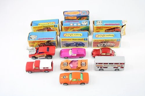 Matchbox Superfast Vintage Diecast Cars Collection Inc Models 15 17 45