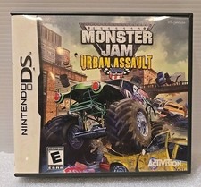 Monster Jam: Urban Assault (Nintendo DS, 2008) Tested Working Complete