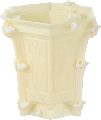DIY Hexagonal Concrete Planter Mold - Durable Thickened Plastic Flower Pot Mo...