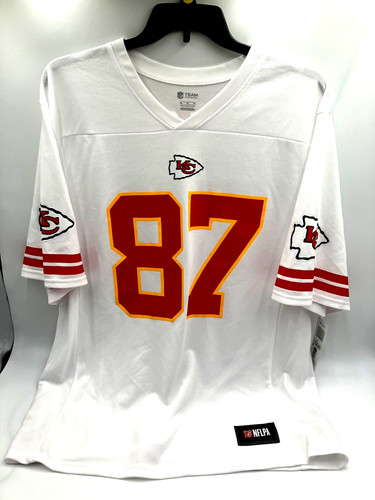 New Licensed NFL Kansas City Chiefs #87 Travis Kelce Jersey XXL and XL