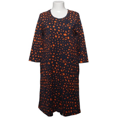Marimekko, Kleid, Größe: S, Blau/Orange/Mehrfarbig, Baumwolle, Gepunktet #qjZ