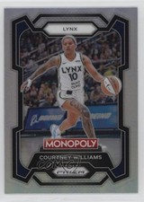 2024 Panini Prizm Monopoly WNBA Silver Prizm Courtney Williams #10 1c49