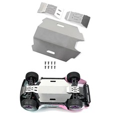For ARRMA 1/14 Mojave GROM RC Stainless Steel Chassis Armor Guard  Skid Plate
