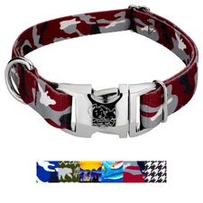 Country Brook Petz® Premium Dog Collar - Sports and Athletics Collection