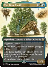 The Lion-Turtle (Borderless) Normal [TLA - 328] NM Magic