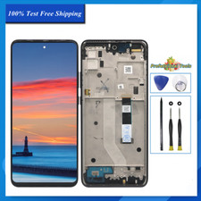 Display LCD Touch Screen Digitizer Frame For Motorola Moto One 5G Ace XT2113