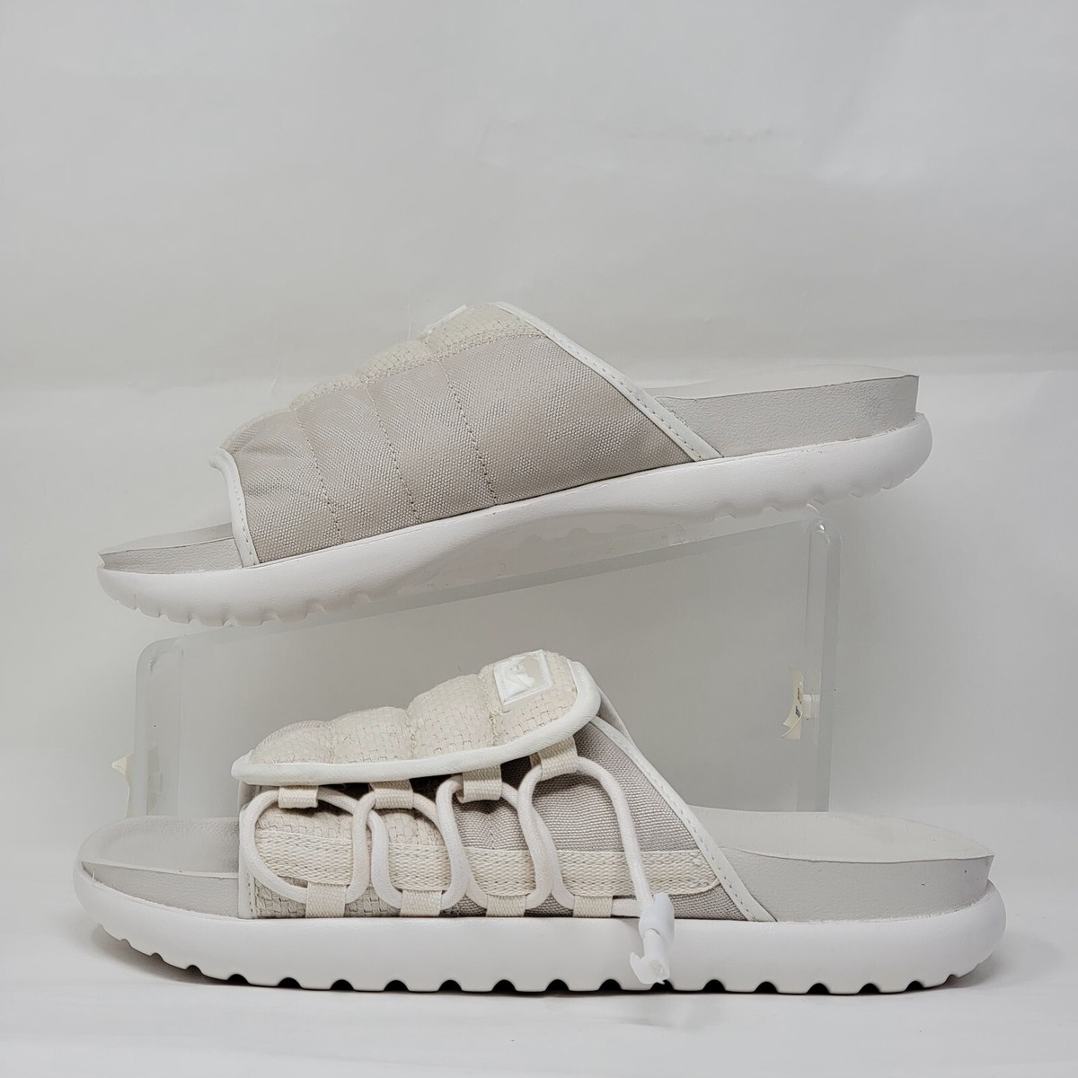 Nike Asuna Transcend Mens Size Slide Light Orewood White Sail