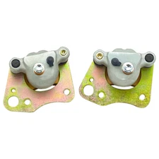 Front Brake Calipers & Pads for Polaris Ranger 400 500 570 800 ETX ACE 500 570
