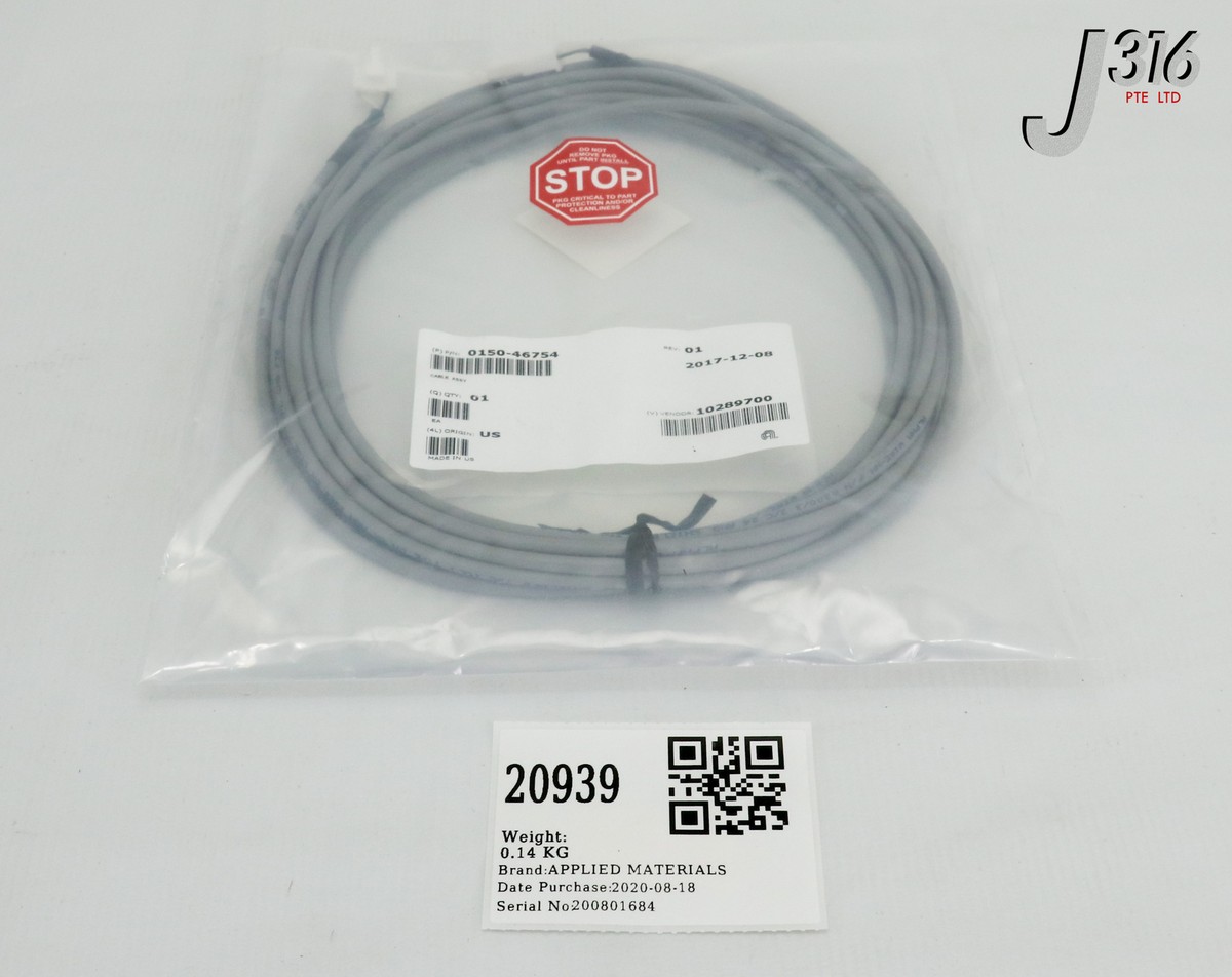 20939 APPLIED MATERIALS CABLE ASSY (NEW) 0150-46754 | eBay Australia