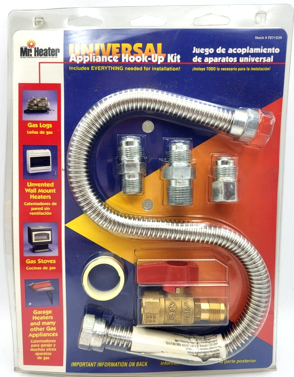 Mr. Heater F271239 One-Stop Universal Gas-Appliance Hook-Up Kit New In Package - Foto 3